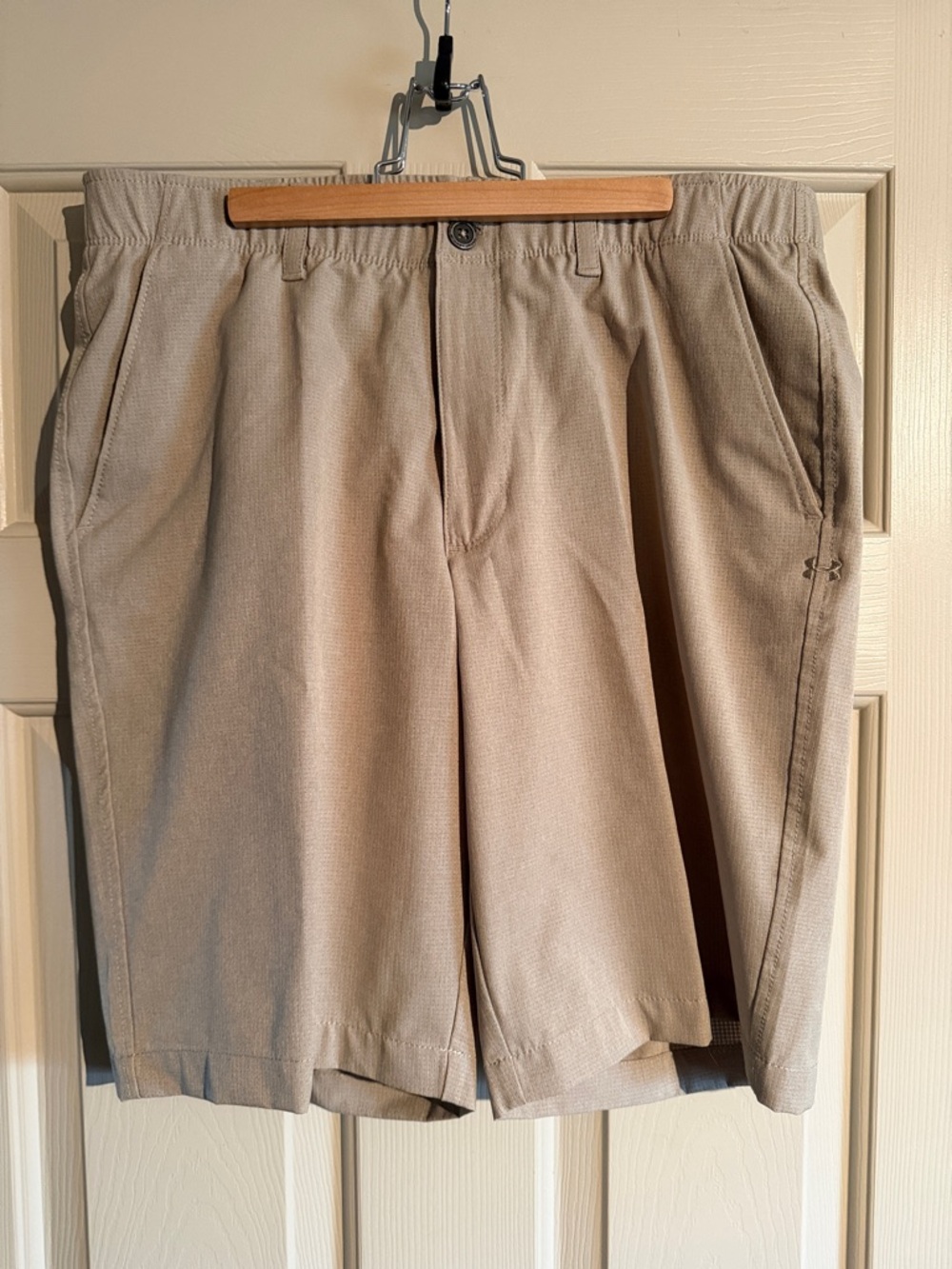 Under Armour Men's Khaki/Tan Performance Shorts
